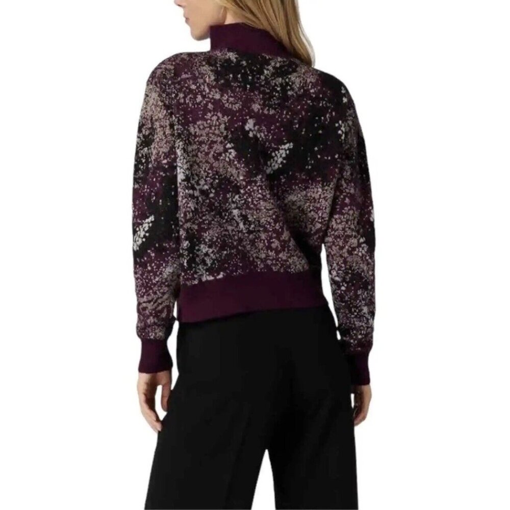 Scotch & Soda XL Wool Alpaca Blend Half-Zip Pullover Jacquard Sweater NEW - Picture 3 of 9